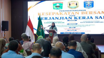 Bandar Lampung Perkuat Pasokan Bahan Pokok, Jalin Kemitraan Strategis dengan Kabupaten Solok