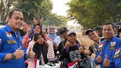 Ketua KNPI Labuhanbatu Muhammad Iqbal Pakpahan Ajak Warga Kibarkan Bendera Lewat Pembagian 2.000 Merah Putih