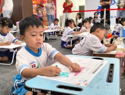 Bukan Sekadar Mewarnai, Puluhan Anak PAUD SKB Belajar Menemukan Warna dalam Diri Mereka