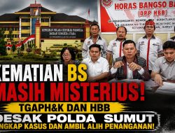 Kematian BS di Tapteng Masih Misterius, TGAPH&K dan HBB Desak Poldasu Usut Tuntas
