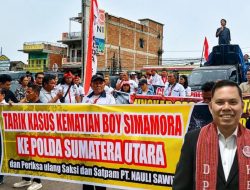 HBB-TGAPH&K Geruduk Polda Sumut, Desak Kasus Boy Simamora dan Hiras Diambil Alih