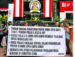 GMP Sumut Geruduk KPK, Desak Dugaan Pengaturan Proyek Pokja-BMBKCK Dibongkar