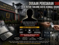 Dugaan Sabu Beredar di Rutan Tanjung Gusta, Mantan Warga Binaan Buka Suara
