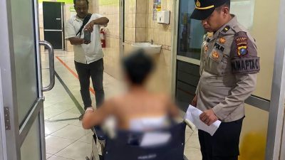 Duduk di Loket, Pria di Binjai Diserang OTK Bersenjata Tajam