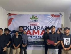 GPPMI DKI Jakarta Serukan Deklarasi Damai, Jaga Persatuan dan Kondusivitas Jakarta