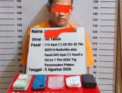 38 Paket Sabu Disita, Satresnarkoba Polres Labuhanbatu Ringkus Pengedar di Marbau