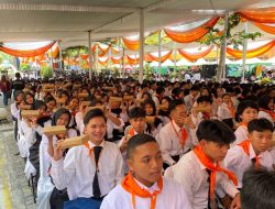 Di Balik Sepiring Makan Siang, Ada Pesan Hangat FISIP Unila untuk Mahasiswa Baru