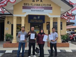 Halomoan Panjaitan, S.H. Minta Tiga LP Segera Diproses, Datangi Polres Labuhanbatu
