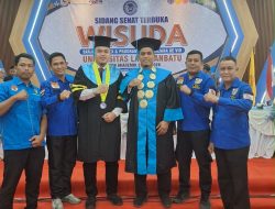 Ketua KNPI Muhammad Iqbal Pakpahan Diwisuda, ULB Sebagai Wujud Eksistensi Magister Hukum