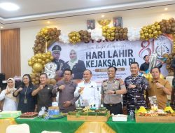 Kapolres Tanjungbalai Hadiri Syukuran Hari Lahir Kejaksaan RI ke-81
