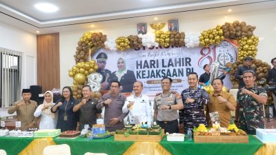 Kapolres Tanjungbalai Hadiri Syukuran Hari Lahir Kejaksaan RI ke-81