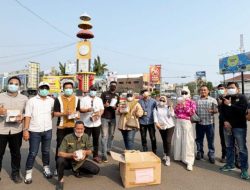 Bagikan 3.000 Masker, IJP Lampung Ajak Warga Jaga Kesehatan