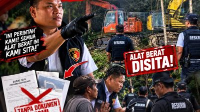 Karhutla Ditangani, Prosedur Jangan Diabaikan: Dua Alat Berat Polres Siak Disorot