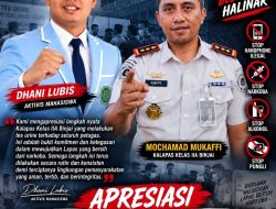 Dhani Lubis Apresiasi Tes Urine Seluruh Petugas Lapas Kelas IIA Binjai, Hasilnya Negatif Narkotika