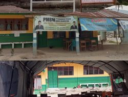Hampir Setahun Pascabencana, Tiga Kelas MTs.N. 4 Tapanuli Selatan Masih Belajar di Bawah Tenda