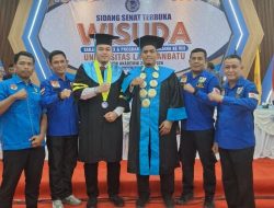 Ketua KNPI Labuhanbatu Muhammad Iqbal Pakpahan Raih Gelar Magister Hukum di Wisuda ULB