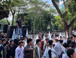 KAMMI Sumut Gelar Aksi di DPRD, Soroti Seleksi KPID dan Desak Pemeriksaan Anggaran