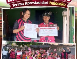 Kios Dirga Mamboro Terima Apresiasi halocoko, Semarakkan Warga Lewat Kegiatan Bersama