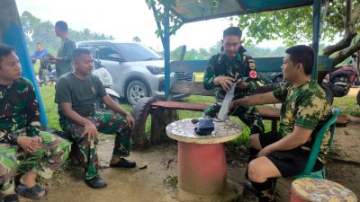 Cuaca Tak Menentu, Tim Kesehatan Satgas TMMD ke-130 Kodim 0209/Labuhanbatu Pastikan Kondisi Prajurit Tetap Terjaga