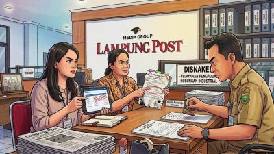 Kesepakatan Bipatrit Dipersoalkan, Dua Eks Jurnalis Lampung Post Siap Mengadu