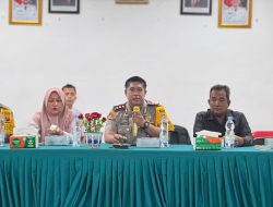 Kapolres Labusel Bersama Masyarakat Desa Simatahari, Ajak Bersama Perangi Narkoba dan Jaga Kamtibmas