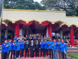 DPD KNPI Labuhanbatu Hadiri Peringatan Sumpah Pemuda di Lapangan Ika Bina Bersama Forkopimda