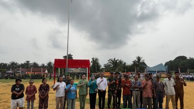 Kodim 0209/Labuhanbatu Buka Program TNI Manunggal Membangun Desa Ke-130, Masyarakat Sekitar Terima Bantuan Sosial