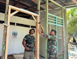 Harapan Baru untuk Edi Harahap, Satgas TMMD ke-130 Bergotong Royong Benahi Rumah yang Rapuh