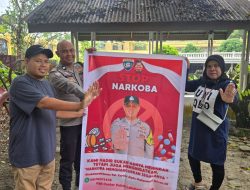 Bhabinkamtibmas Kelurahan Kartini Gencarkan Kampanye Stop Narkoba: Kami Hadir Bukan Hanya Menindak, Tapi Juga Mengingatkan