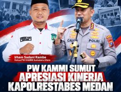 PW KAMMI Sumut Apresiasi Kinerja Kapolrestabes Medan, Dinilai Berhasil Bangun Pendekatan Humanis