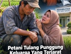 Petani Tulang Punggung Keluarga Terjerat Narkoba, Istri Memohon Agar Direhabilitasi