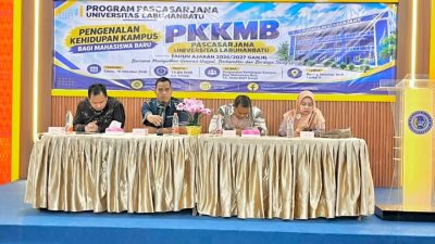 Siapkan SDM Berdaya Saing, PKKMB Pascasarjana ULB Dipimpin Direktur Assoc. Prof. Dr. Zainal Abidin Pakpahan Sukses Digelar