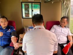 Muhammad Iqbal Pakpahan, S.H., M.H., Kader Partai Demokrat Tunjukkan Loyalitas Terhadap Partai Lewat Donor Darah di HUT ke-25