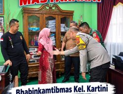 Pendekatan Humanis, Aiptu Muhammad Ikhsan, S.H. Sambang Warga Jadi Garda Terdepan Jaga Kamtibmas Kelurahan Kartini Tetap Kondusif