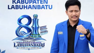 Wakil Ketua PKC PMII Sumut Ferry Setiawan Ucapkan Selamat HUT ke-81 Pemkab Labuhanbatu