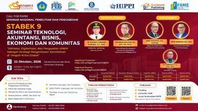 Ekonomi Tertekan, FEB Unila Dorong Riset Kampus Menjawab Persoalan Kemiskinan
