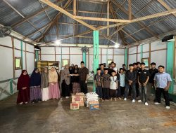 Eks Presiden Mahasiswa Universitas Labuhanbatu, Fery Setiawan Berbagi Sembako dan Cenderamata di Panti Asuhan Tunas Bangsa