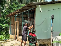 Langkah Kecil Penuh Makna, Satgas TMMD ke-130 Bangun Harapan Baru bagi Ibu Heni Derita Tampubolon